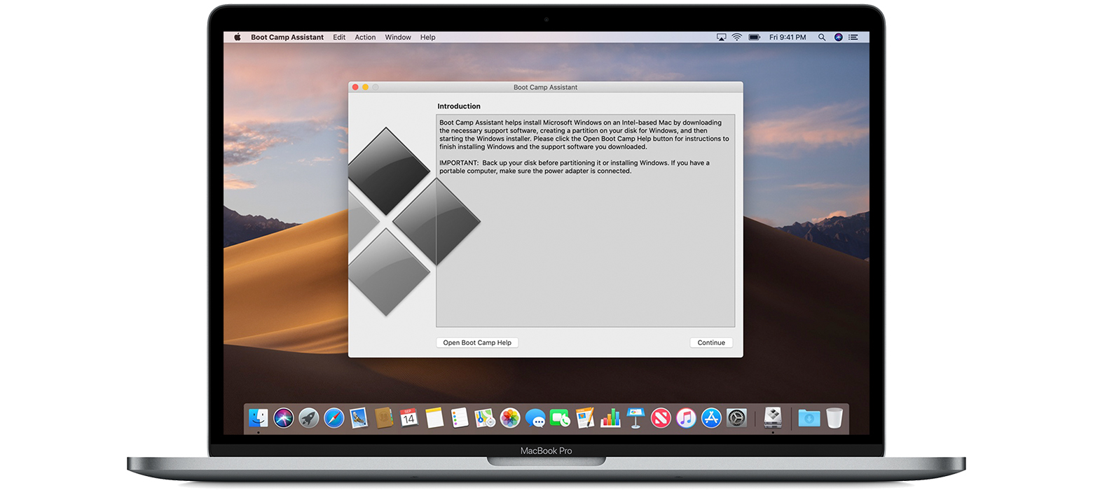 Install windows 7 on mac